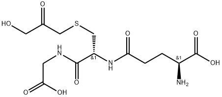 glutathiohydroxyacetone Struktur