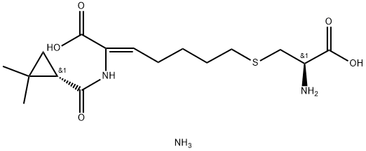 Cilastatin ammonium salt Struktur