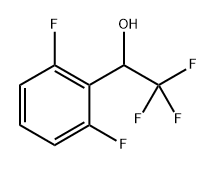 Benzenemethanol, 2,6-difluoro-a-(trifluoromethyl)- Struktur