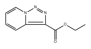 Ethyl [1,2,3]triazolo[1,5-a]pyridine-3-carboxylate Struktur