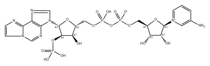 3-aminopyridine-1,N(6)-ethenoadenine dinucleotide phosphate Struktur