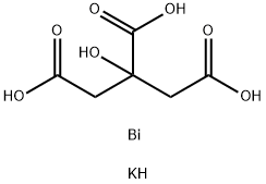 BISMUTH SUBCITRATE POTASSIUM Struktur