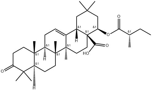 lantadene C Struktur