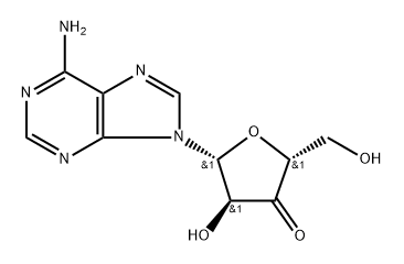 3'-ketoadenosine Struktur