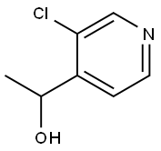 4-Pyridinemethanol, 3-chloro-α-methyl- Struktur