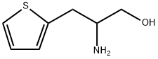 2-Thiophenepropanol, β-amino- Struktur