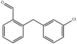 2-(3-氯芐基)苯甲醛, 887407-00-3, 結(jié)構(gòu)式