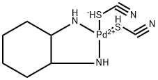 PALLADIUM12CYCLOHEXANEDIAMINENNBISTHIOCYANATOSSP42 Struktur