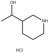 3-Piperidinemethanol, α-methyl-, hydrochloride (1:1) Struktur