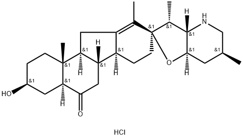 Peimisine hydrochloride Struktur