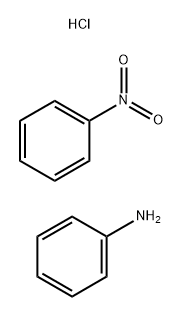 Hydrochloric acid, reaction products with aniline and nitrobenzene Struktur