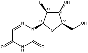 2'-Deoxy-2'-fluoro--D-arabino-6-azidouridine Struktur