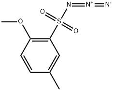 2-methoxy-5-methylbenzene-1-sulfonylazide Struktur