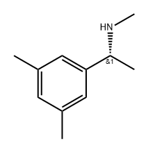 Benzenemethanamine, N,α,3,5-tetramethyl-, (αR)- Struktur