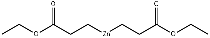 Zinc, bis(3-ethoxy-3-oxopropyl)- Struktur