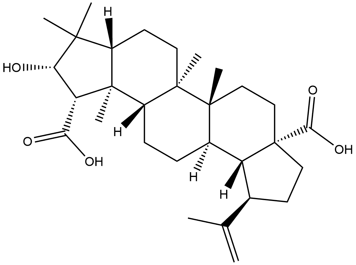 Epiceanothic acid Struktur