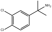 Benzenemethanamine, 3,4-dichloro-α,α-dimethyl- Struktur