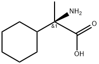 Cyclohexaneacetic acid, α-amino-α-methyl-, (αR)- Struktur