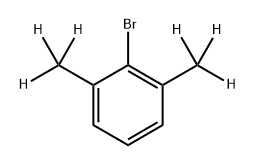 Benzene, 2-bromo-1,3-di(methyl-d3)- Struktur