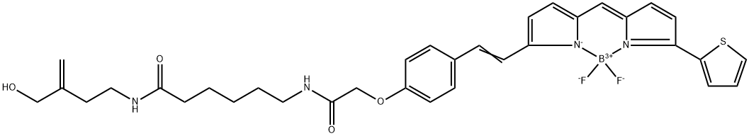 Allyl-Bodipy-650 Struktur