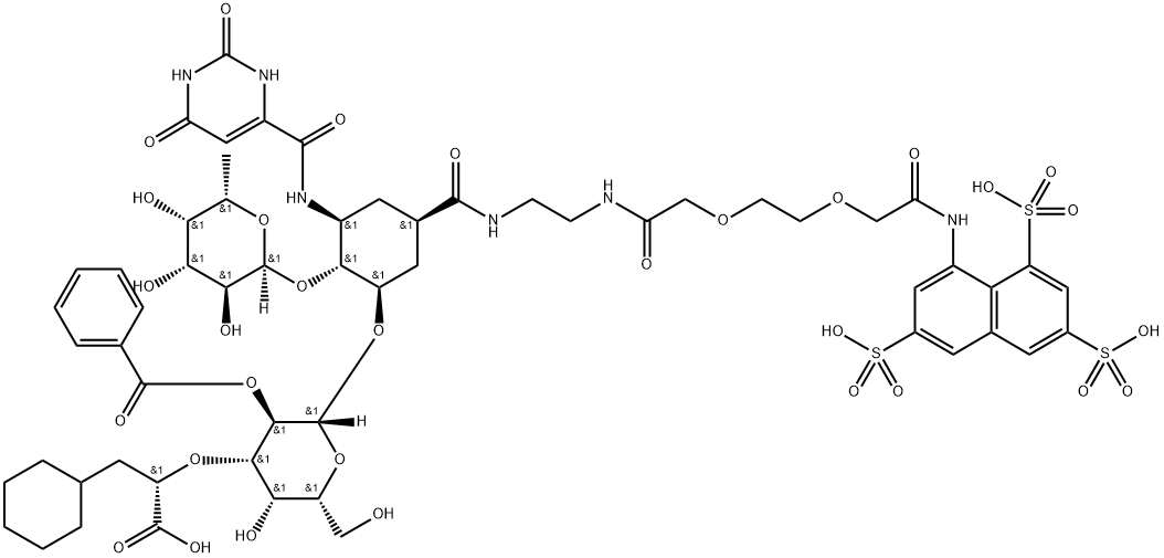 Rivipansel Sodium Struktur