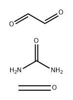 Urea, reaction products with formaldehyde and glyoxal Struktur