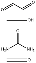 Urea, reaction products with formaldehyde, glyoxal and methanol Struktur