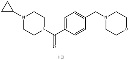 Bavisant (dihydrochloride) Struktur