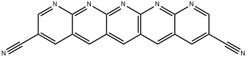 Dipyrido[2,3-b:3,2-i]anthyridine-3,9-dicarbonitrile,  radical  ion(1-) Struktur