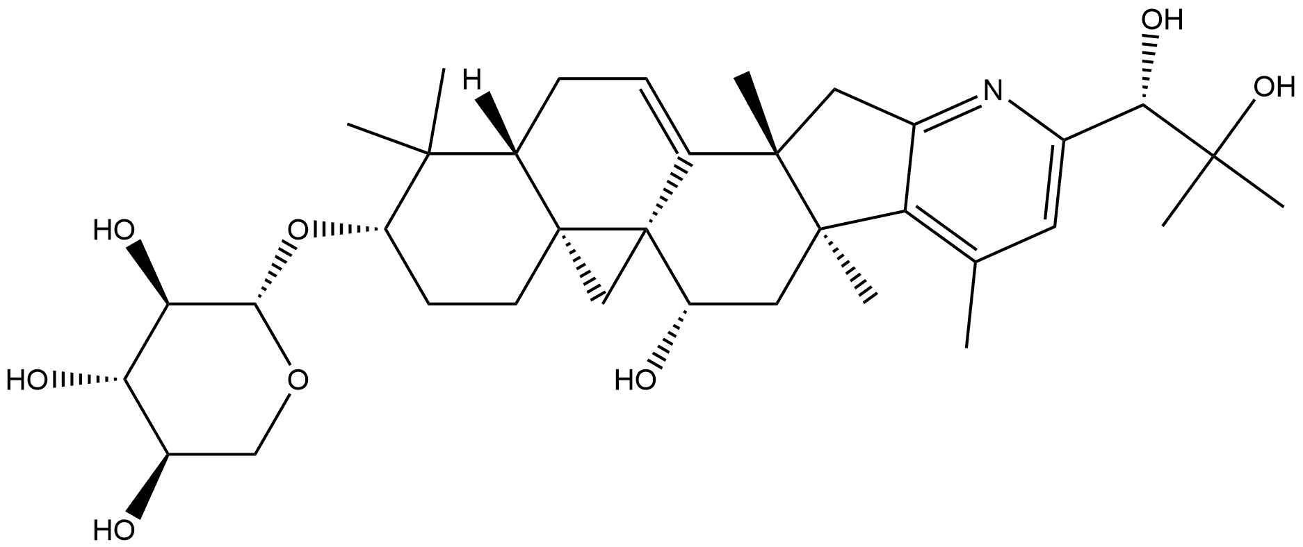 cimicifugadine Struktur