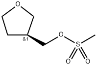 (R)-(3-(Hydroxymethyl)tetrahydrofuran-3-yl)methanesulfonate Struktur