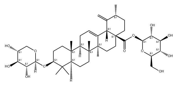 Oblonganoside D Struktur