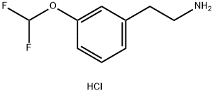 2-[3-(difluoromethoxy)phenyl]ethan-1-amine
hydrochloride Struktur