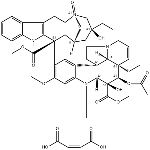 Vinblastine Nb-Oxide Maleic Acid Salt Struktur