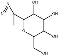 3,7-anhydro-2-azi-1,2-dideoxyoctitol Struktur