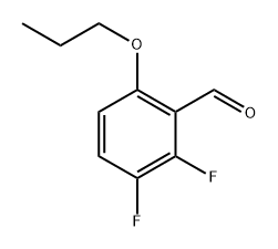 2,3-Difluoro-6-propoxybenzaldehyde 結(jié)構(gòu)式