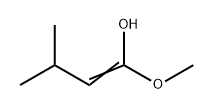 1-Buten-1-ol,  1-methoxy-3-methyl-,  radical  ion(1+)  (9CI) Struktur