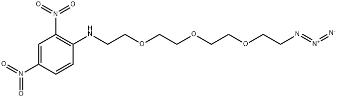 DNP-PEG3-azide Struktur