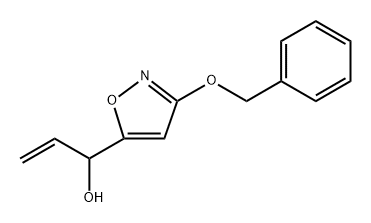 5-Isoxazolemethanol, α-ethenyl-3-(phenylmethoxy)- Struktur