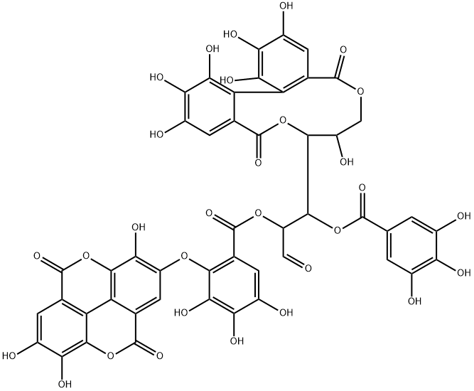 cornusiin B Struktur