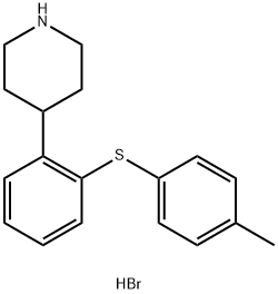 Tedatioxetine (hydrobromide) Struktur