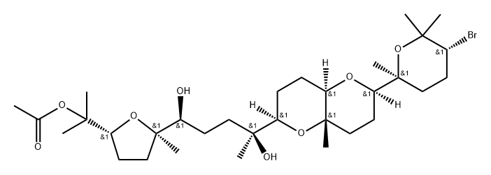 thyrsiferyl 23-acetate Struktur