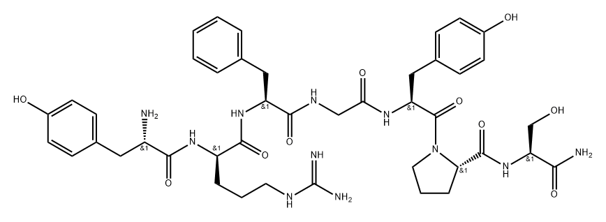 dermorphin, Arg(2)- Struktur