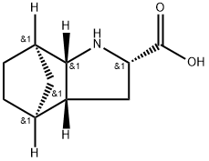 4,7-Methano-1H-indole-2-carboxylicacid,octahydro-,(2-alpha-,3a-bta-,4-alpha-,7-alpha-,7a-bta-)-(9CI) Struktur