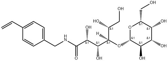 poly-N-4-vinylbenzyllactonamide Struktur