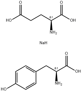 POLY(GLU, TYR) SODIUM SALT Struktur