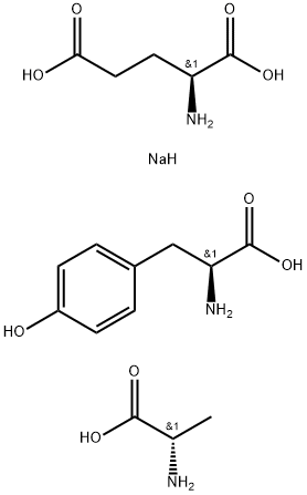 POLY(GLU, ALA, TYR) SODIUM SALT Struktur