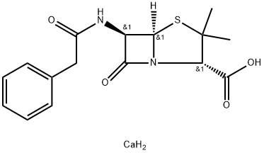 penicillin G calcium Struktur