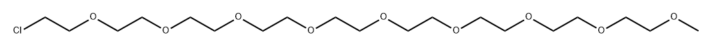 m-PEG9-Cl Struktur