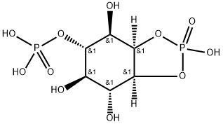 inositol 1,2-cyclic 4-bisphosphate Struktur